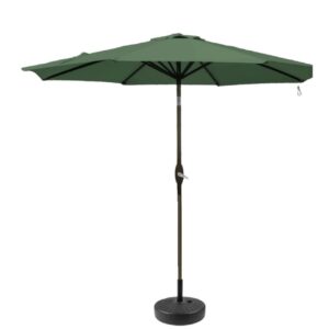 Double Top Modern Design Outdoor Cantilever Patio Umbrella With Round Base