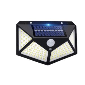 100 LED Waterproof Motion Sensor Solar Wall Garden Light