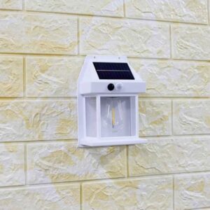 Outdoor Solar Wall Lantern