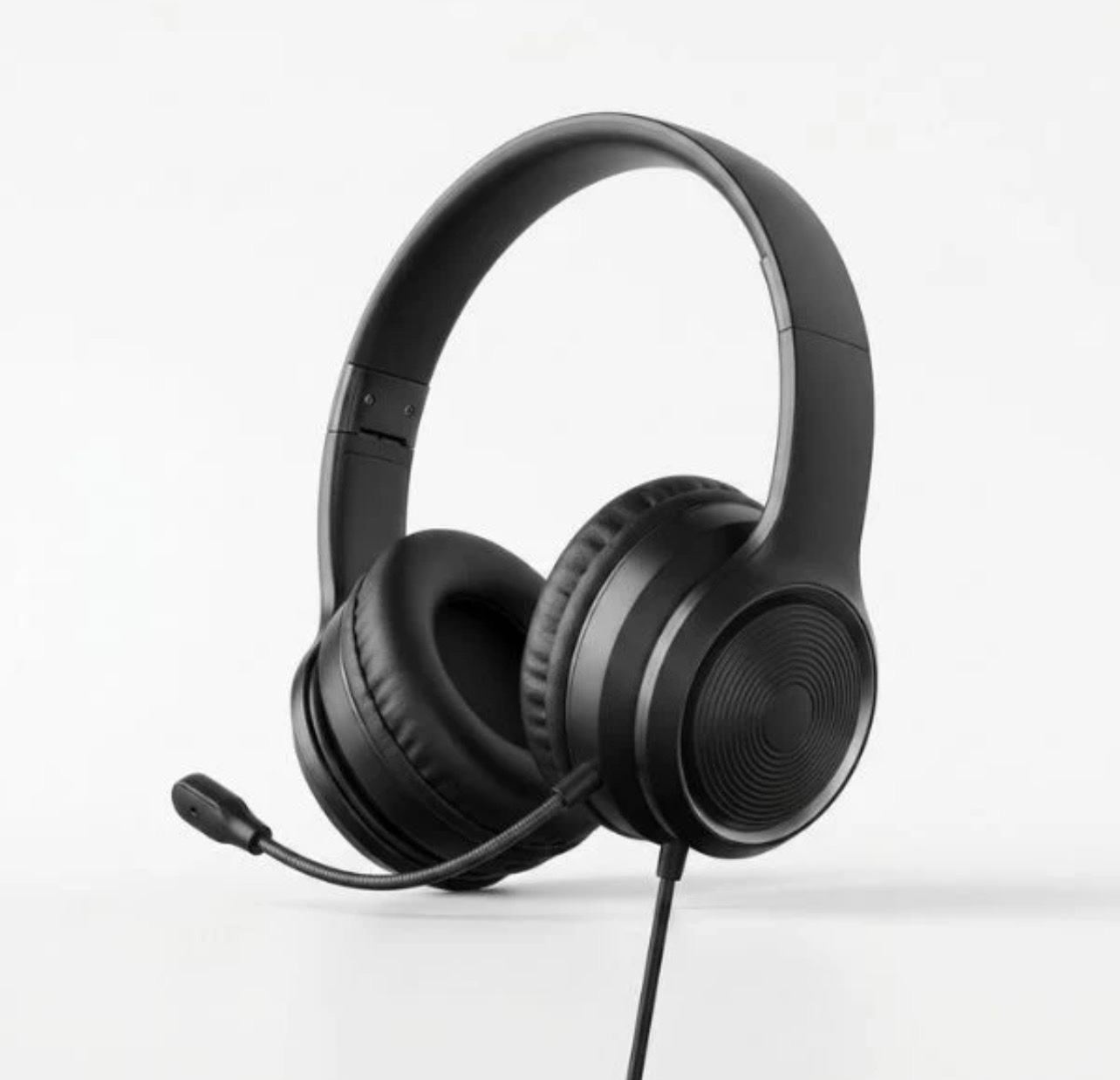 Wired Over-Ear Headset With Noise Cancelling Microphone - Image 3